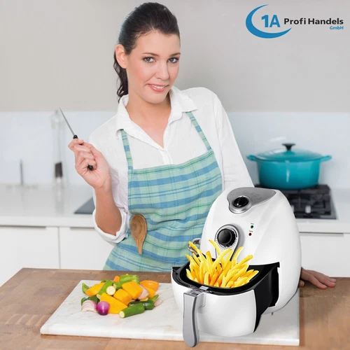 HEISSLUFTFRITEUSE HEISSLUFT FRITTEUSE OHNE FETT ÖLFREI FRITTEUSE BROTBACKAUTOMAT - Bild 3 von 15