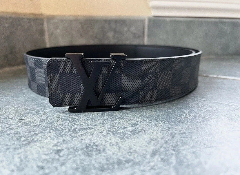 Louis Vuitton Black Belts for Men for sale | eBay