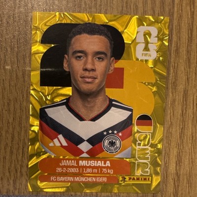 Panini FIFA WC 2026 Stickers-Exclusive Gold Crumple-GER Germany- Pick Yours
