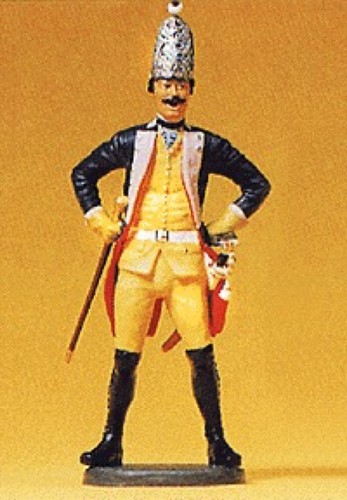 Preiser 46046 Ejército Prusiano Circa 1756, 7ª Infantería Escala 1/24 Noncom 54120 92N | Zustand: New