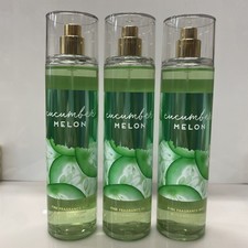 Bath  Body Works Cucumber Melon Fine Fragrance Mist 8 fl oz 3 pack - NEW