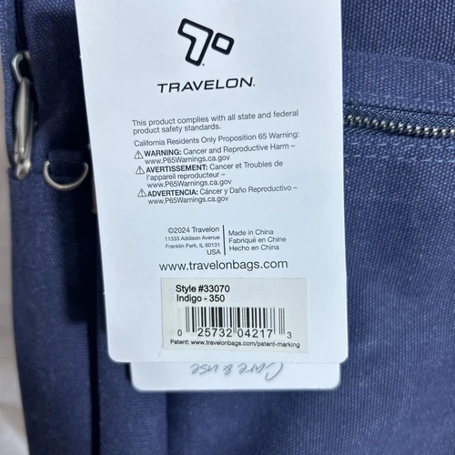 Travelon Heritage Backpack - Thumbnail 4
