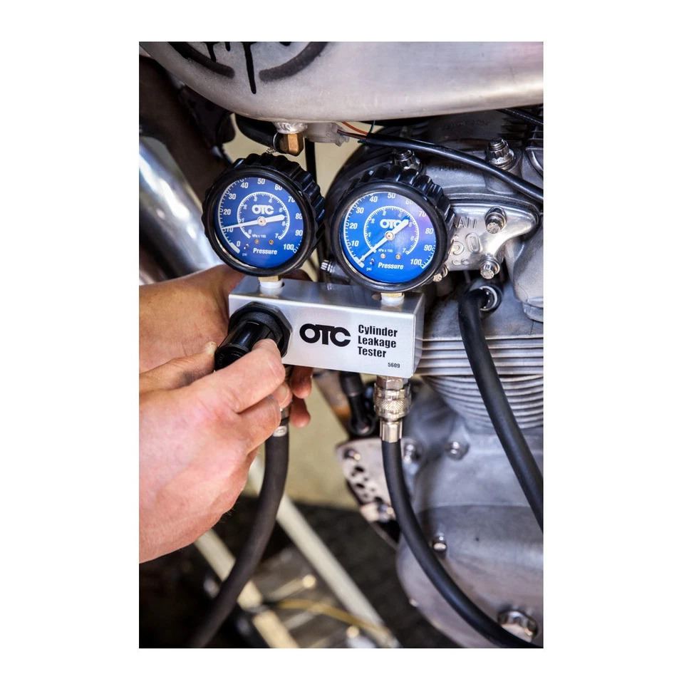 OTC 5609 Automotive Cylinder Leakage Tester Kit Diagnostic Tool (Black) - Image 2 of 3