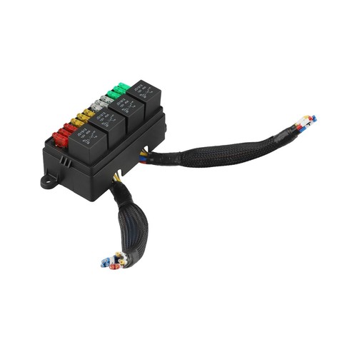 Reliable Waterproof Fuse Relay Box for Cars Trucks Boats with 4 Relays - Picture 9 of 12