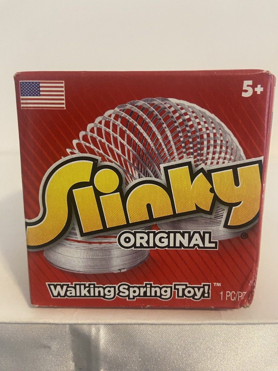 Just Play The Original Slinky Walking Spring Toy, Metal Slinky