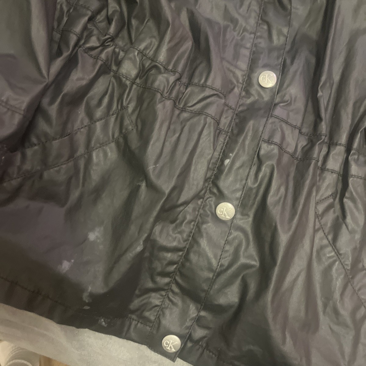 Calvin Klein Jeans Jacket Kids Size Small View 5