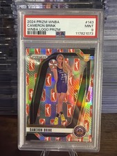 2024 Panini Prizm WNBA - Cameron Brink #143 WNBA Logo Prizm (RC) PSA 9