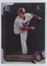 2022 Bowman NPB Nippon Professional Baseball Prospects Chrome Rei Sakata 00cp