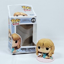 Figura Vinilo Funko Pop Rocks 479 Sabrina Carpintero Con Caja Dañada Abierta En muy buena condición