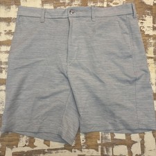 Callaway Men s Flex Flat-Front Performance Golf Shorts Gray Heather Size 34