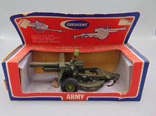 VINTAGE CRESCENT TOYS No.1250 MILITARY EQUIPMENT - 25 PDR LIGHT ARTILLERY GUN