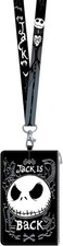  NEW Nightmare Before Christmas: Jack Skellington Lanyard w/ Passport Holder