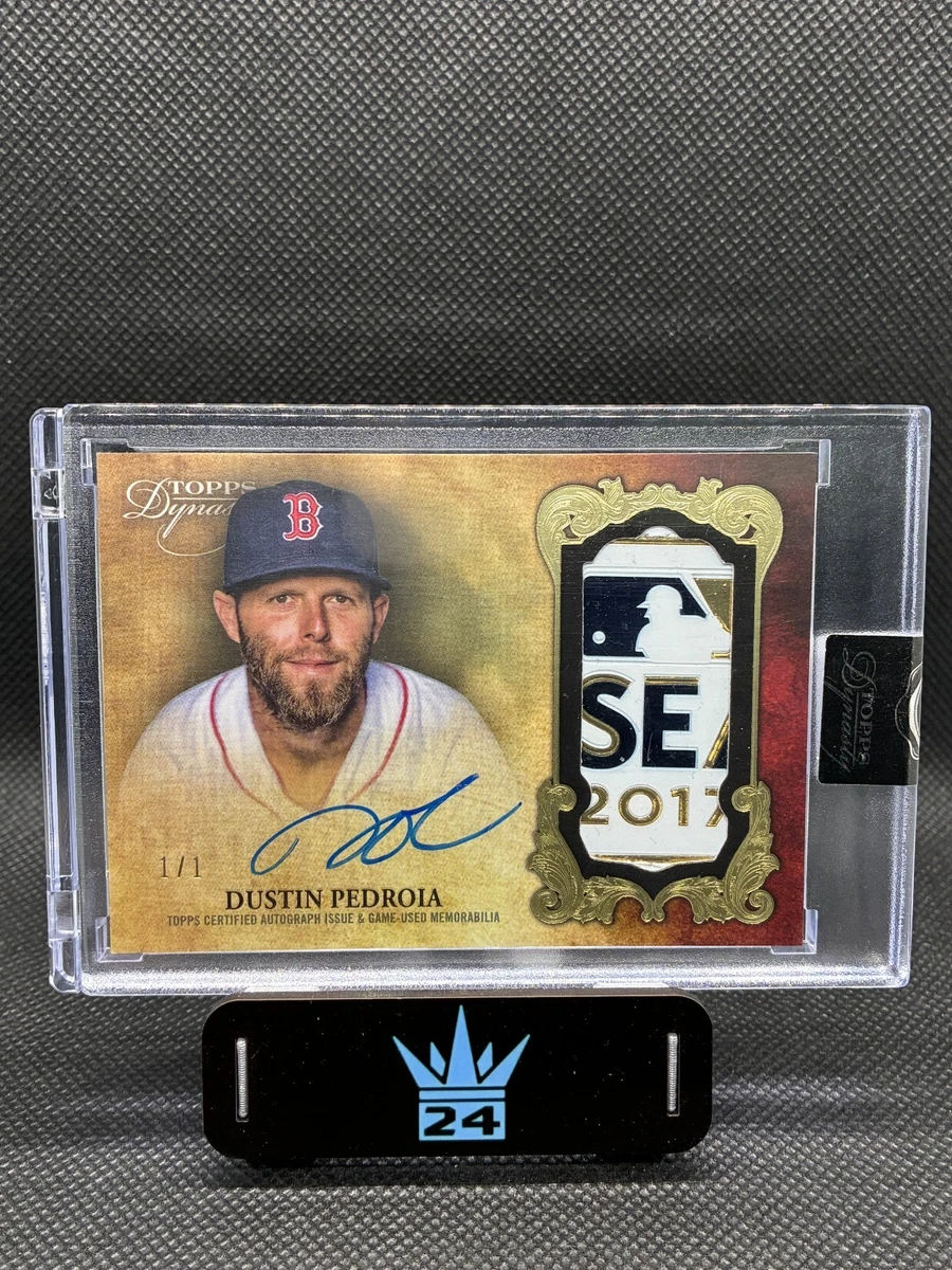 Dustin Pedroia Autograph Baseball Trading Cards for sale | eBay