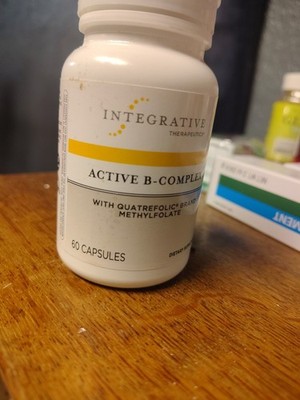 Integrative Therapeutics Active B-Complex Dietary Supplement 60 Capsules