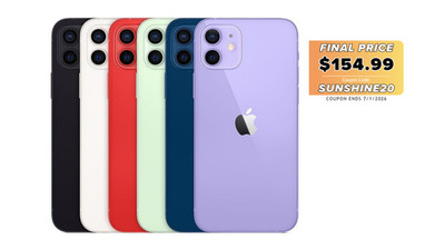 Apple iPhone 12 A2172 64GB Good Condition All Colors