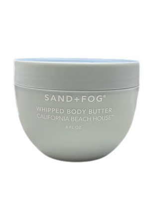 Sand + Fog California Strand Haus Geglättet Body Butter 8 Fl. OZ - Exp : 07/2028