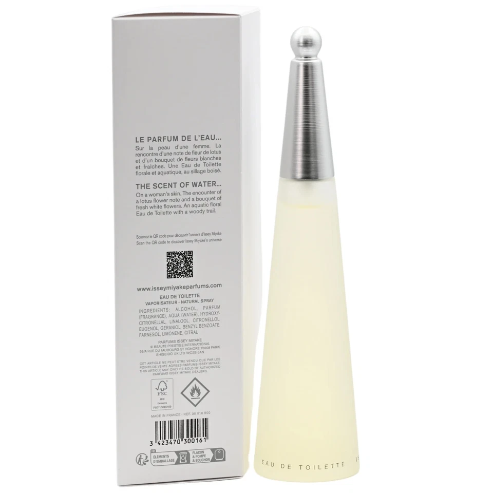L'EAU D'ISSEY por Issey Miyake 3.3/3.4 OZ EDT para mujer nuevo en caja Foto 3 de 4
