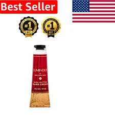 Luminous Shea Butter Hand Cream - 1 Oz Rich Hydration for Dry Skin - Travel Size