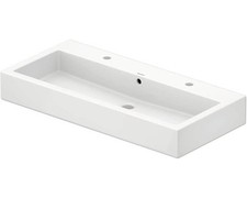 DURAVIT Doppelwaschtisch Vero 100 x 47 cm weiß glänzend 454100026