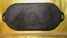 Griswold "ERIE" No.8 Oval Griddle P/N 712 Slant Logo