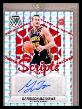 2023-24 Panini Mosaic Scripts Garrison Mathews #MS-SON Auto