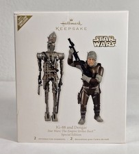 Hallmark Ornaments IG-88 & Dengar Bounty Hunter 2 pack Star Wars SDCC 2011