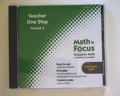 Mathematik im Fokus Singapur Mathematik, Lehrer One Stop Kurs 2 Common Core Isbn 9780547