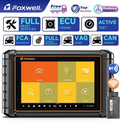 Foxwell NT909 Pro mit ECU-Codierung Bidirektionaler Vollsys-OBD2-Diagnosescanner