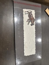 Vintage King Kuka Lithograph Art Piece Native American Indigenous Ethnic Folk