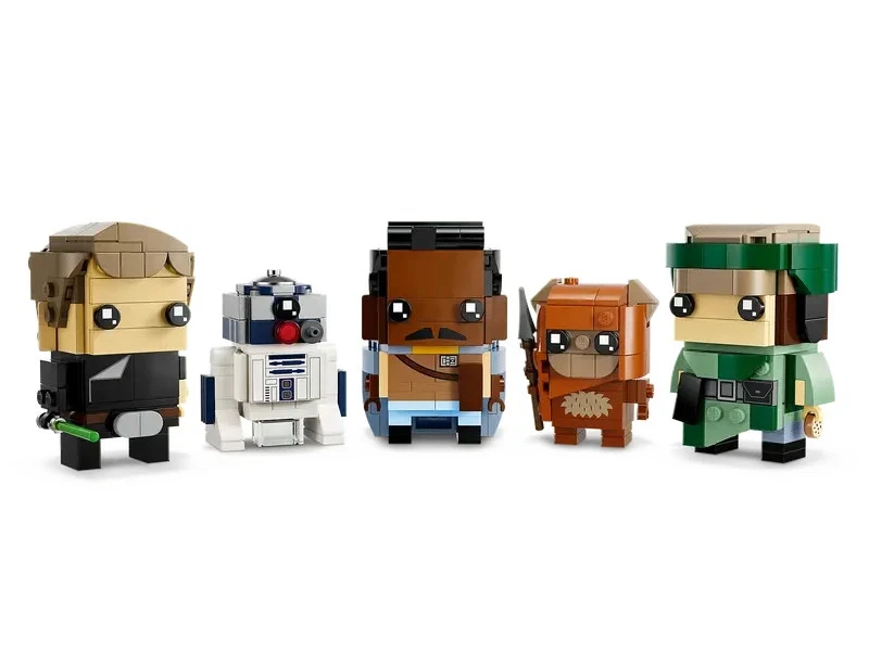 🌌 LEGO - BRICKHEADZ: STAR WARS BATTLE OF ENDOR HEROES (40623) - Nuevo, Caja Precintada Foto 4 de 4