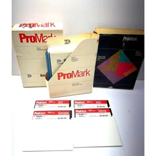 Vintage ProMark Direct Marketing Software by Krieger – Floppy Disks & Books