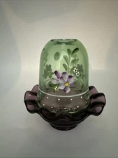 Fenton Fairy Lamp Vintage