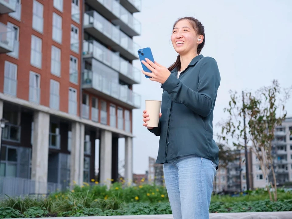 Trust Yavi Wireless Earbuds Bluetooth with ENC Noise Cancelling Microphones, 23 - Imagen 3 de 4