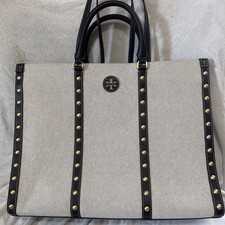 Tory Burch Blake Canvas Studs Jumbo Tote