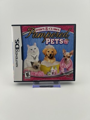 Nintendo DS Play THQ Paws & Claws Pampered Pets Game 2009 CIB