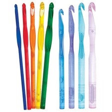 Susan Bates  Crystalites 9-Piece Set G-6, H-8, I-9, J-10, K-10.5, L-11, M-13,