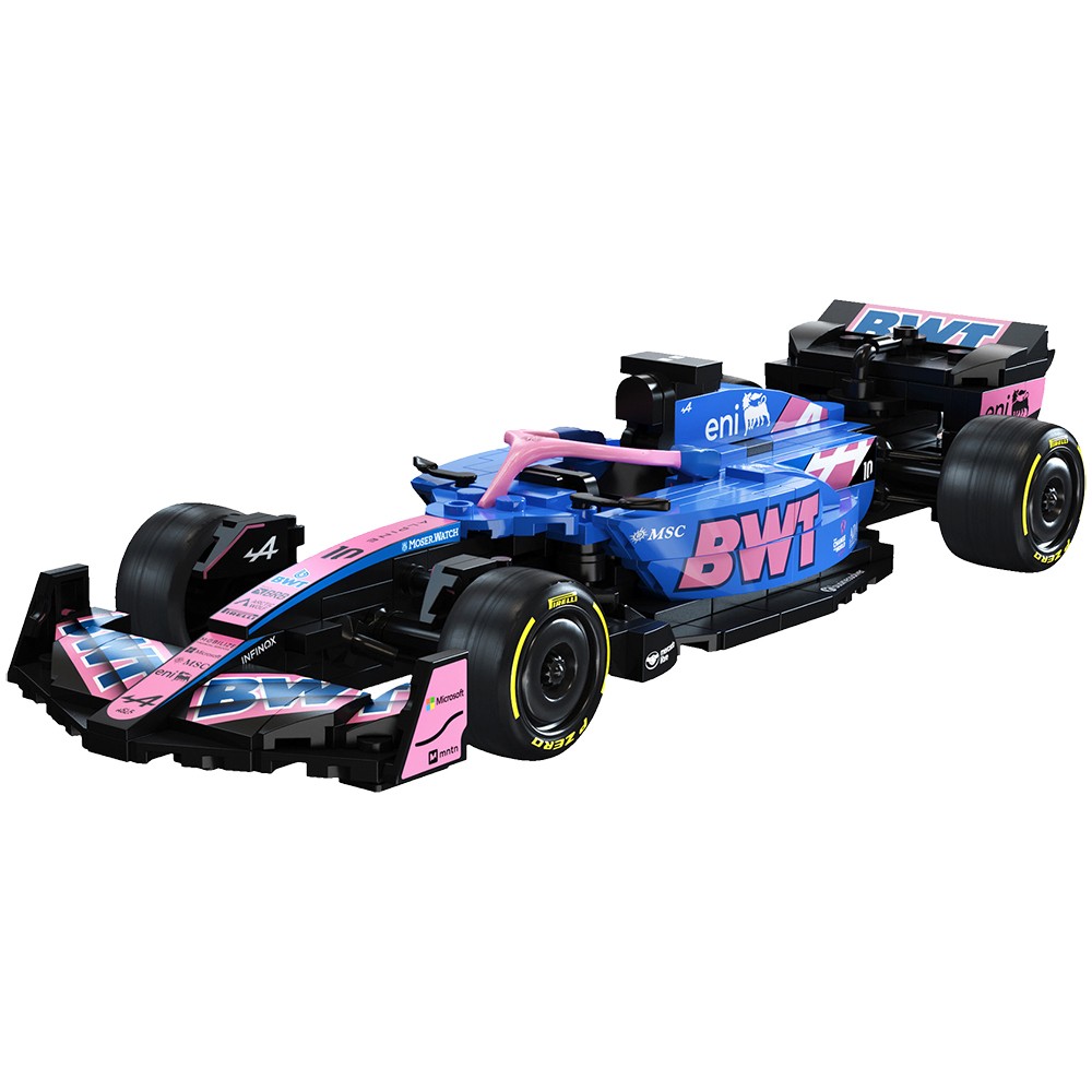 CaDA BWT Alpine F1 Team A525 Racing Car 1:24 Scale Construction