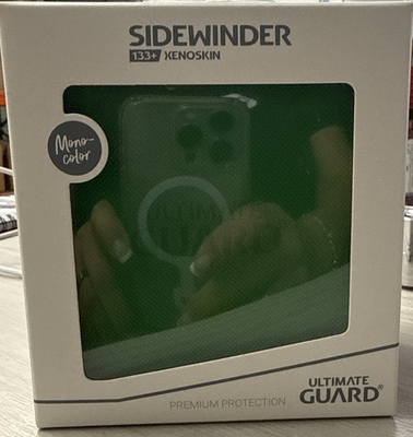 #ad Ultimate Guard Sidewinder 80 Mono Color Xenoskin Green New $26.99