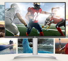 LG 27'' 4K UHD UltraFine  IPS Computer Monitor 3840x2160 400cd/m  27UP850K-W