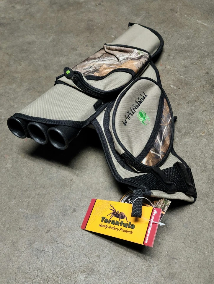 Tarantula Q008RHMB CAMO, Archery, Three-Tube Arrow Quiver, Right Handed, 2-Pack - Image 4 of 4