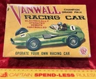 VINTAGE 1960s VANWALL GRAND PRIX RACING CAR EMPIRE TOYS HONG KONG IN BOX, BUT...