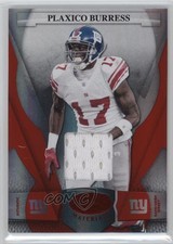 2008 Leaf Certified Materials Mirror Red 146/150 Plaxico Burress #91 3d4