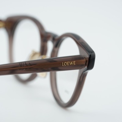 Loewe LW50085F 050 Shiny Brown 49mm Eyeglasses New Authentic  display picture 1