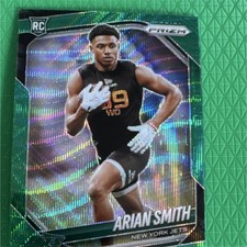 2025 Panini Prizm {Green Wave Prizm} Rookie Arian Smith #391