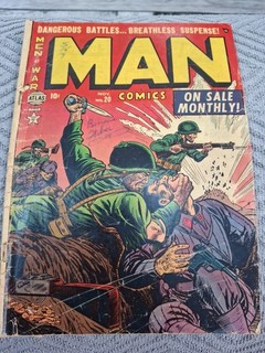 Men At War Man Comic. #20 1952
