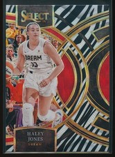 Haley Jones 2024 Panini Select WNBA Premier Level Zebra Prizm #165