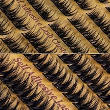 Type 3 Segmented False Eyelashes Set Individual Lash Clusters Kit Glue-Free HOT