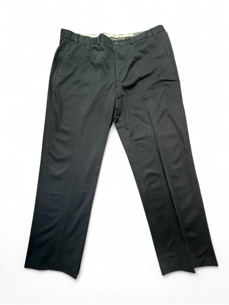 EDDIE BAUER men's 40x32 BLK Relaxed Straight Leg Chino pants NWT P46