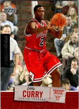 Eddy Curry 10 Upper Deck Rookie Debut LP Sports Card. rookie card picture