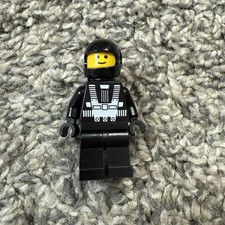 Lego Space Vintage 1987 Blacktron I Minifigure sp001 No Visor